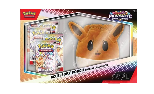 Prismatic Evolutions Pouch Collection Box