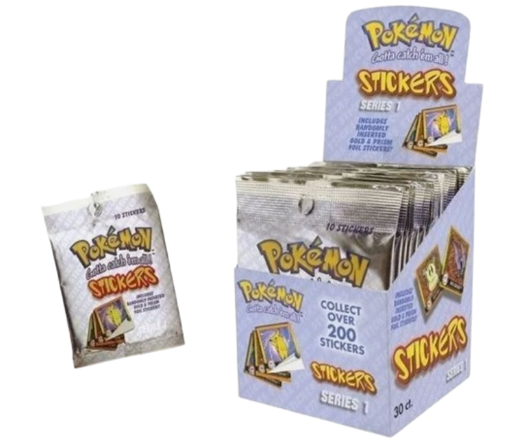 VINTAGE 1999 Stickers Series 1 packs