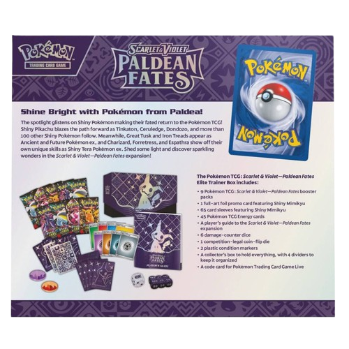 Paldean Fates Elite Trainer Box