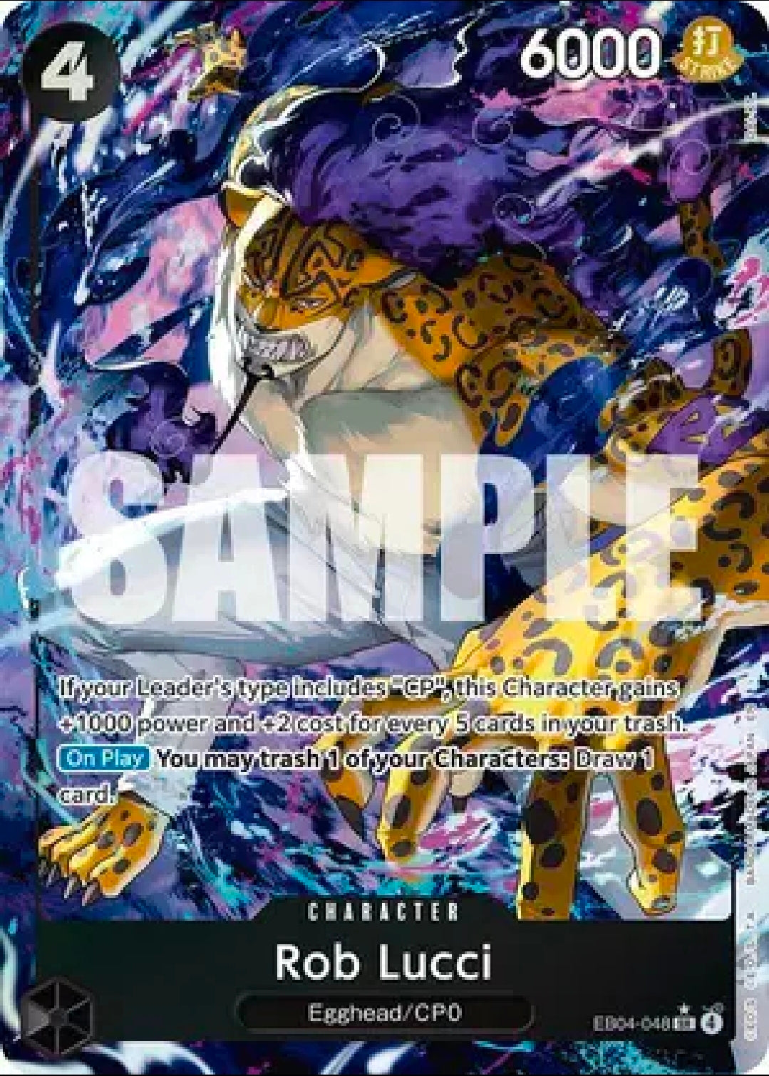 Rob Lucci Alternate Art EB04-048