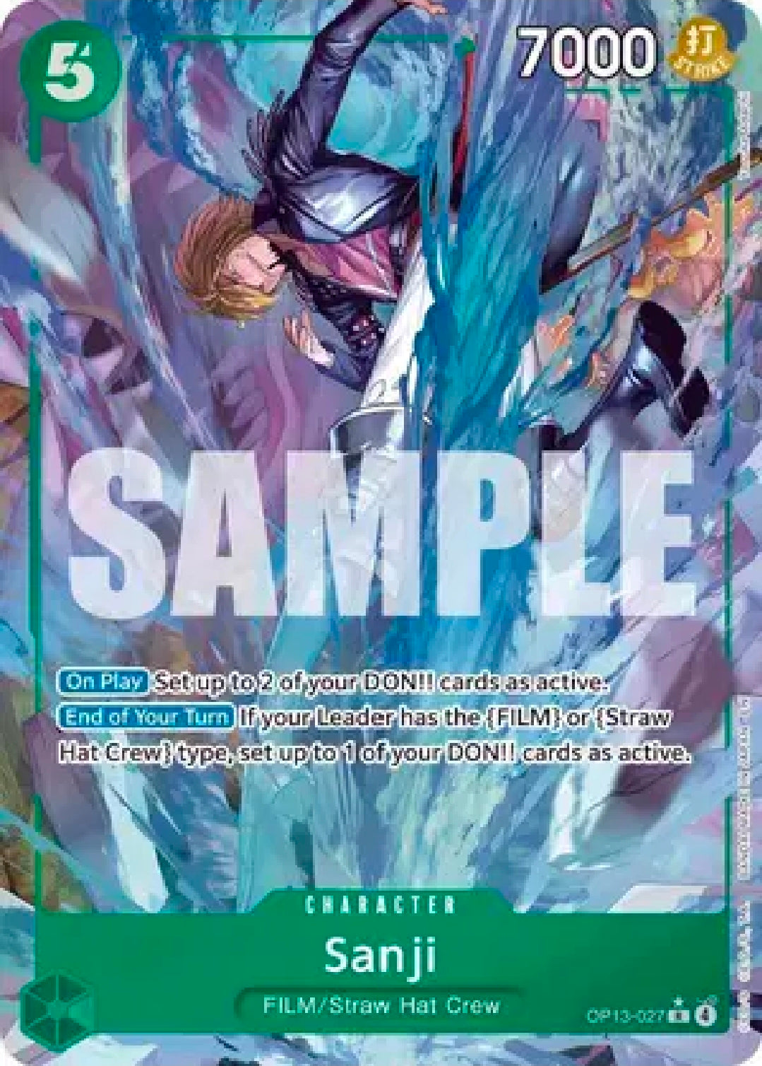 Sanji (Alternate Art) OP13-027
