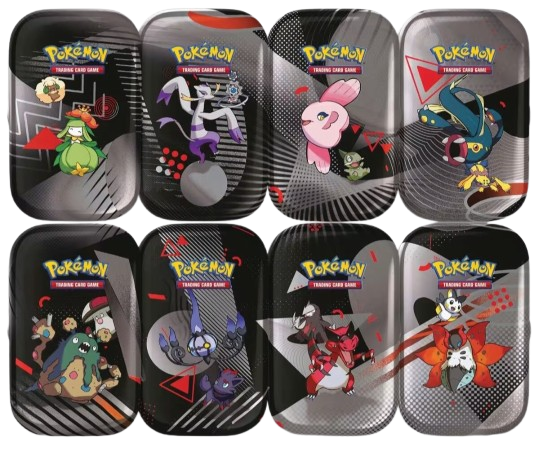 Unova Black & White Mini Tin
