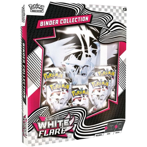 White Flare Binder Collection