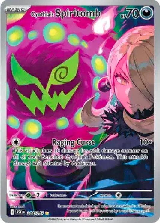 Cynthia's Spiritomb 244/217 [Ascended Heroes]