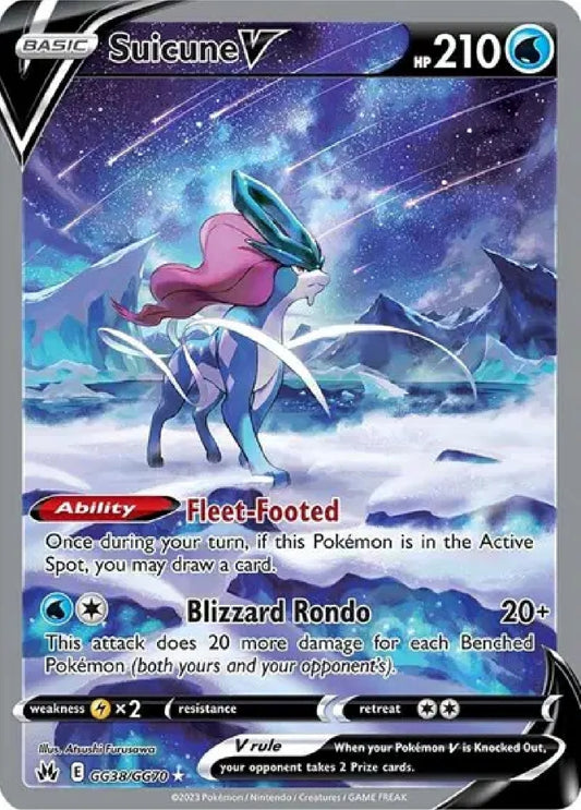 Suicune V GG38/GG70 [Crown Zenith]