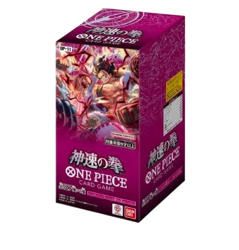 One Piece OP-11 A Fist of Divine Speed Japanese Booster Box