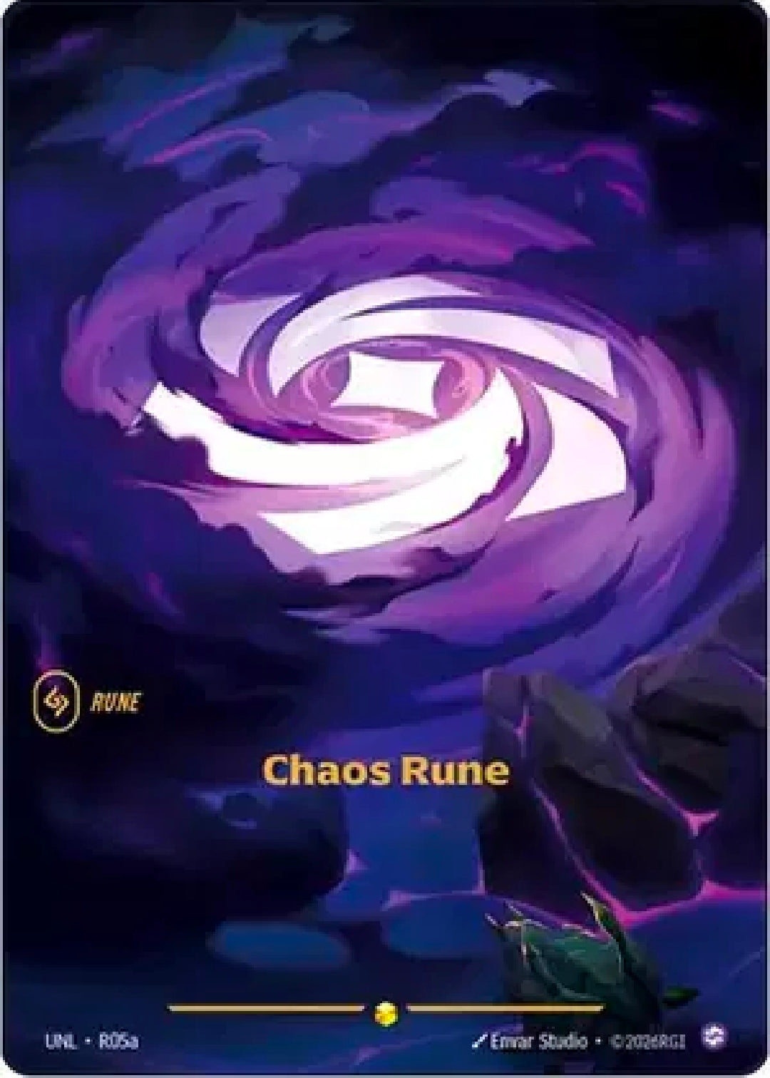 Chaos Rune (Alternate Art) R05a [Unleashed]