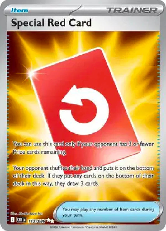 Special Red Card 113/086 [Chaos Rising]