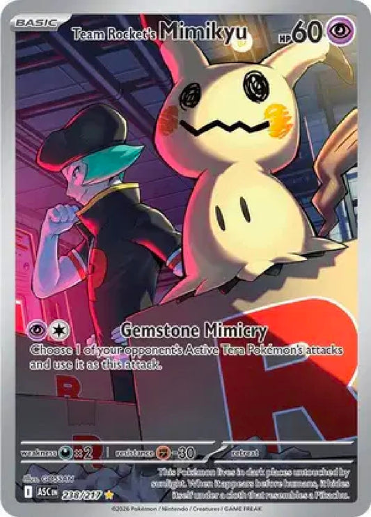 Team Rocket's Mimikyu 238/217 [Ascended Heroes]