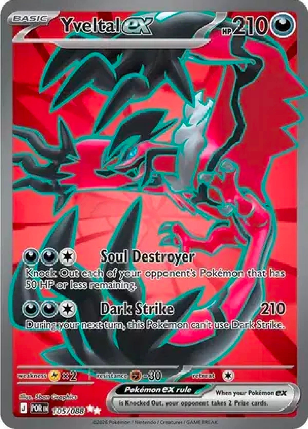 Yveltal ex 105/088 [Perfect Order]