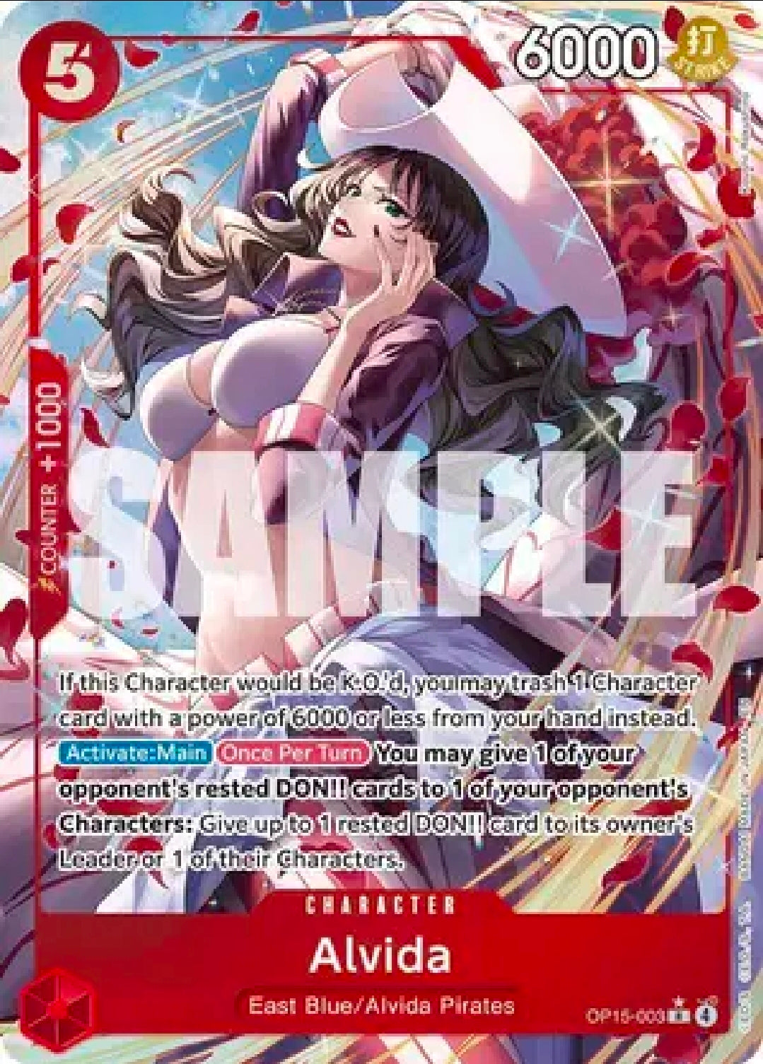 Alvida (Alternate Art) OP15-003