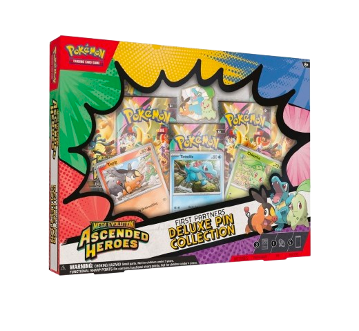 Ascended Heroes First Partners Deluxe Pin Collection