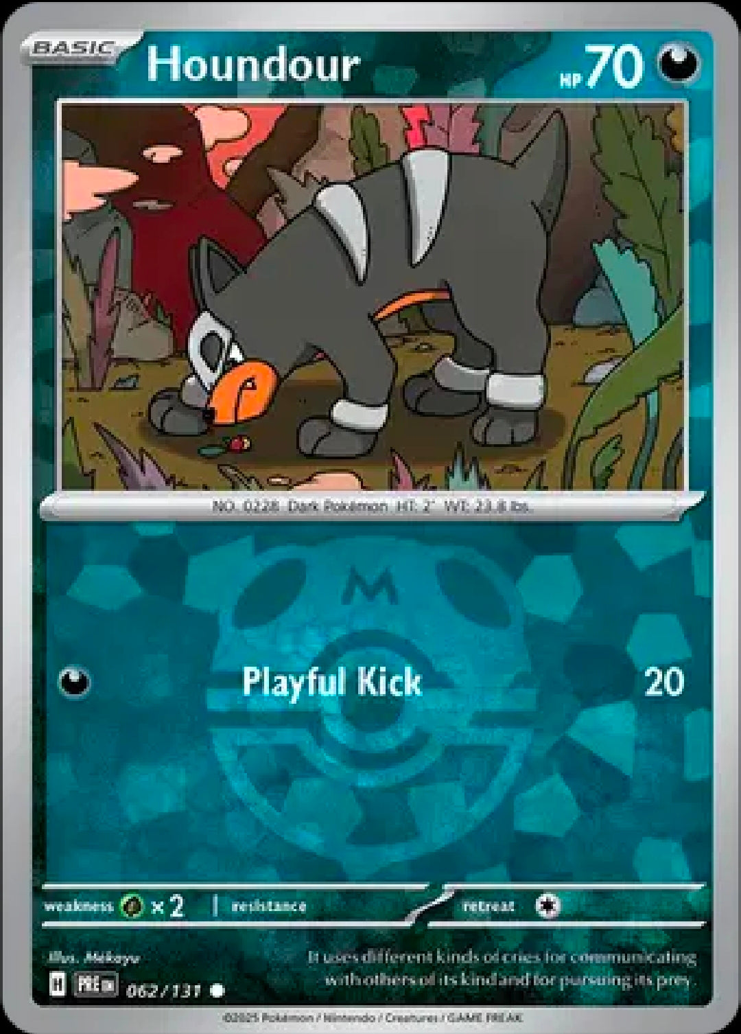Houndour (Master Ball) 062/131 [Prismatic Evolution]