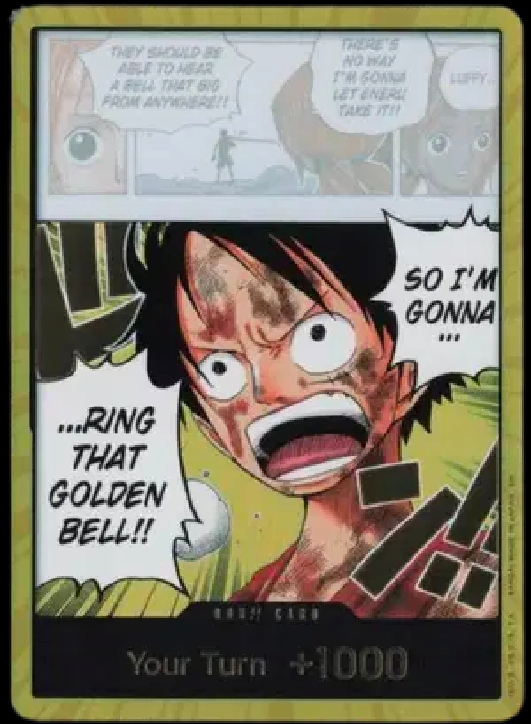 DON!! Card (Luffy) (Gold) [OP-15] Adventure on Kamis Island]