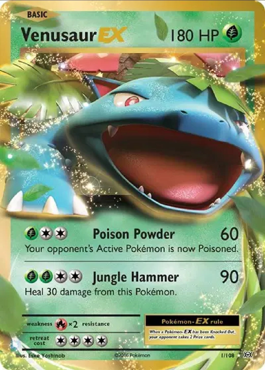 Venusaur EX 1/108 [Evolutions]