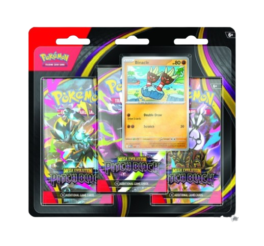 Pitch Black 3pk Blister