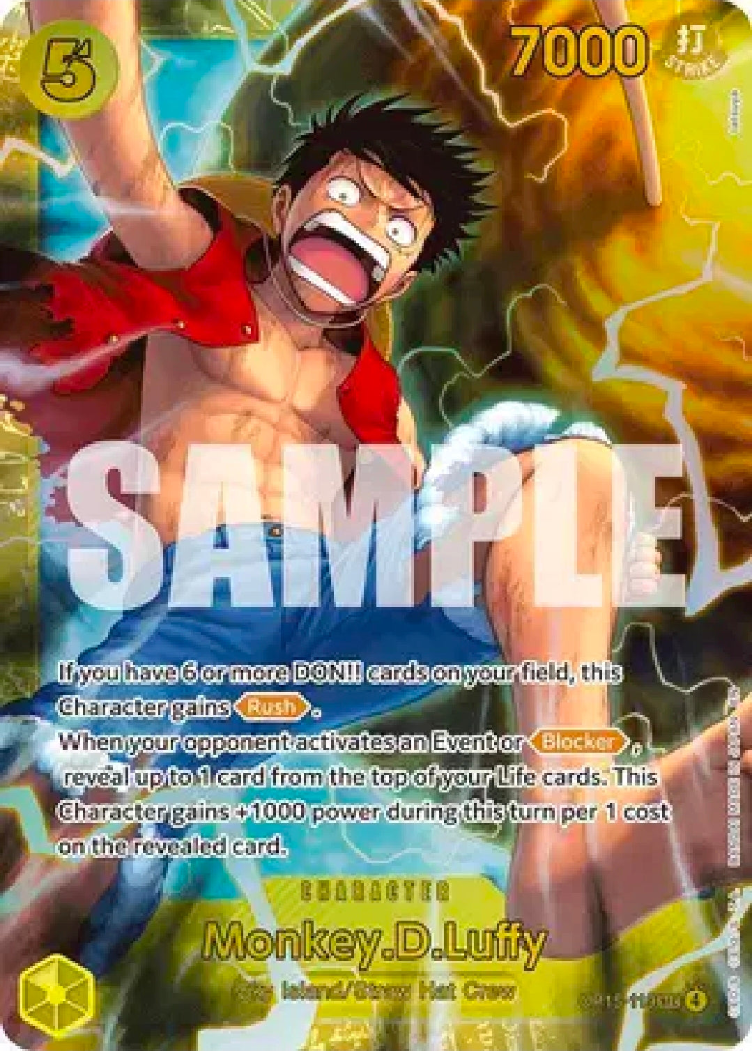 Monkey.D.Luffy OP15-119 SEC